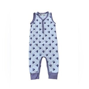 Monica + Andy Size 9-12 Months Diamond Print Jumpsuit Romper